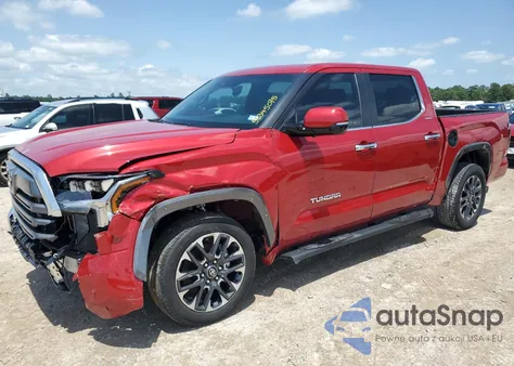 2025 Toyota Tundra Crewmax Limited z USA, uszkodzony, nr VIN 5TFJA5DBXSX274391
